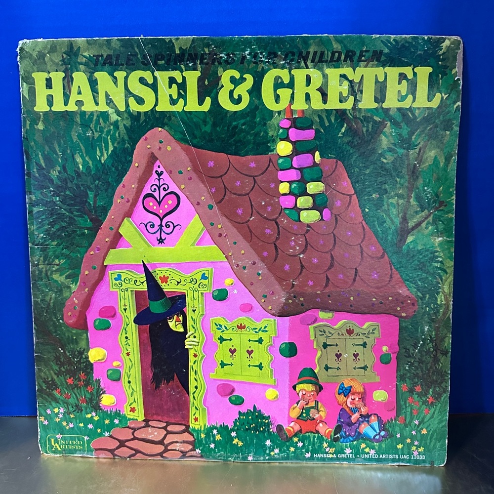 Hansel & Gretel Vinyl Record United Artists UAC 11033 Tale Spinners For Children